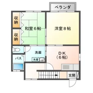 メゾン・クライム【2階】の間取り