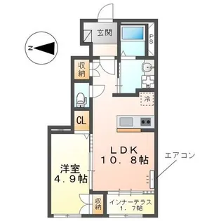 CELSIOR【1階】の間取り