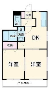ドミールノグチ【2階】の間取り