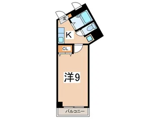 グランパーク六角橋【2階】の間取り