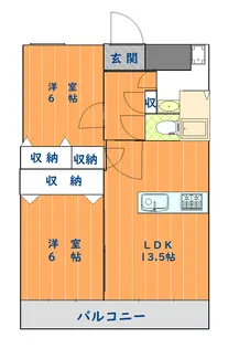 WingBird伊勢崎【3階】の間取り