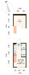ハーモニーテラス大和町【2階】の間取り
