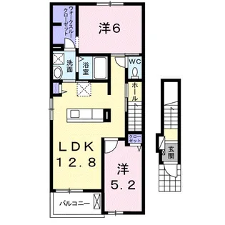ベル・アンジュ【2階】の間取り