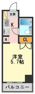 コスモ亀有V【3階】の間取り