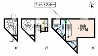 feel CnB【3階】の間取り