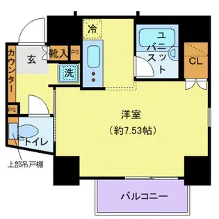 LEXE AZEST 亀戸【7階】の間取り