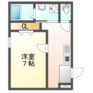 フジパレス垂水町V番館【1階】の間取り