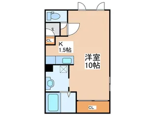 アレグリア・コスタ【1階】の間取り