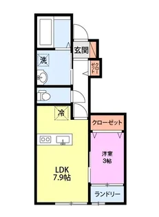 Common富塚町【1階】の間取り