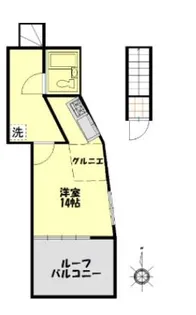 コープことぶき【2階】の間取り