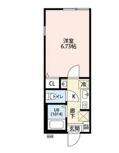 Venus Lagoon三枚町【2階】の間取り