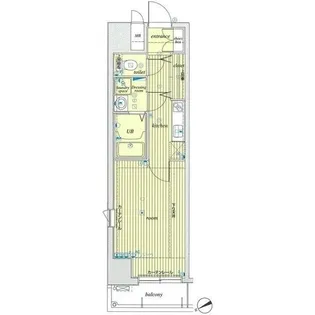 アヴィニティー銀座東【3階】の間取り