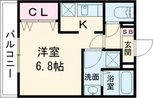 グラン海神【1階】の間取り