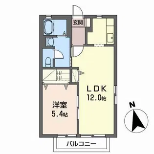 アステール アゴラーIII【2階】の間取り