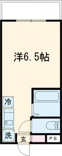 アドミラルマンション【1階】の間取り