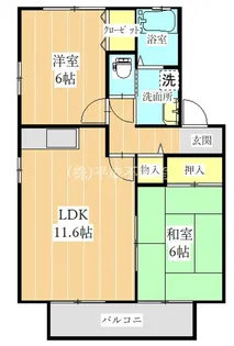 ウィルモア21【2階】の間取り