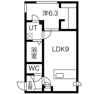 Raisin(レザン)【1階】の間取り