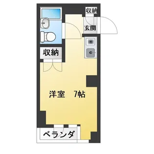 弥生コーポシエスタ【2階】の間取り