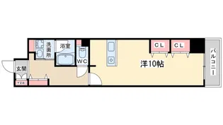 天満リバーサイドプラザ【5階】の間取り