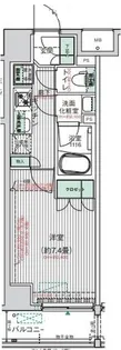 BPRレジデンス東十条【6階】の間取り