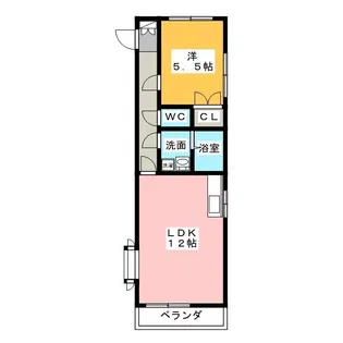 ベルハイム【2階】の間取り