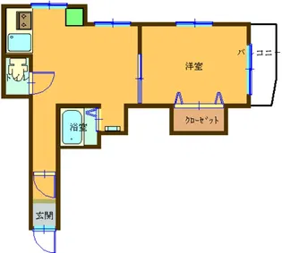 第2ワダコーポラス【2階】の間取り