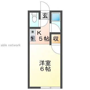 コーポあゆ【1階】の間取り
