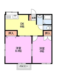 ブリリアント II【2階】の間取り