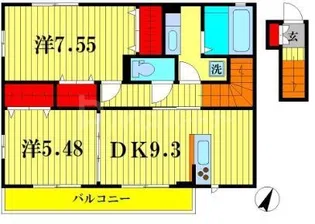 ミーティアの間取り