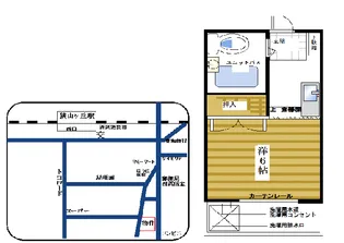 コーポサカエI【2階】の間取り