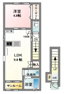 グリフィンドール【2階】の間取り