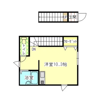 クーネル【2階】の間取り