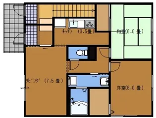 AMENITY K・D A【1階】の間取り