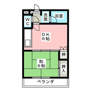 サンハイツ五才美【3階】の間取り