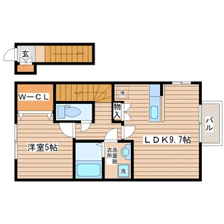 ラヴィス【2階】の間取り