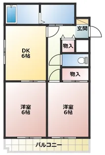 ベルトピア西明石VIII【2階】の間取り