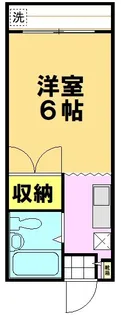 けやきハイツ【1階】の間取り