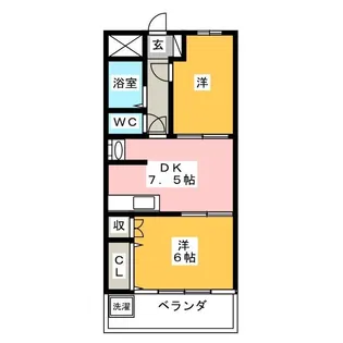 マロンクレール【3階】の間取り