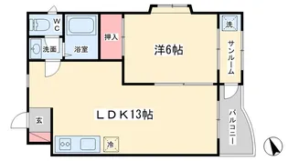 アネシス24【1階】の間取り