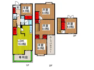 埼玉県さいたま市緑区大字中尾【一戸建】の間取り