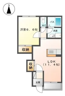 コンフォース【1階】の間取り