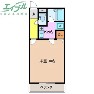 Verde【3階】の間取り