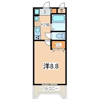 アネックス2番館【3階】の間取り