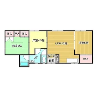 北海道苫小牧市元町2【一戸建】の間取り