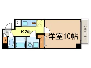 TINYGROVE【10階】の間取り