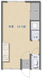 コーポ春日【2階】の間取り