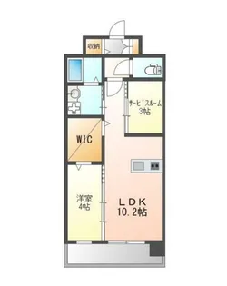 インクレイス門司【2階】の間取り