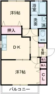 サンレジデンス【3階】の間取り