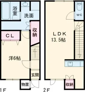 BUENA VISTA UNOの間取り