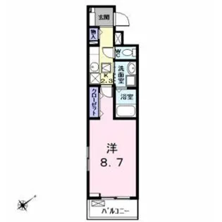 ザ ルミナス トキワ【3階】の間取り